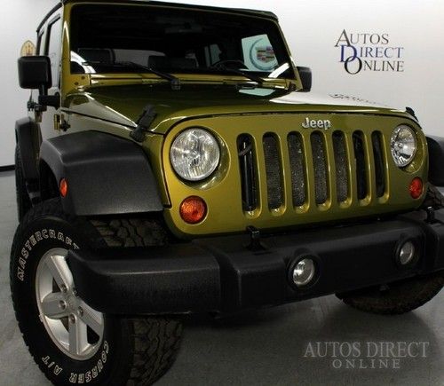 We finance 07 wrangler unlimited x 4wd 3.8l auto soft top cd warranty 1 owner