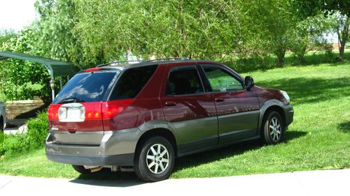 2004 buick rendezvous burgandy cxl great condition