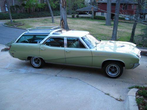 1969 buick sportwagon, totally restored