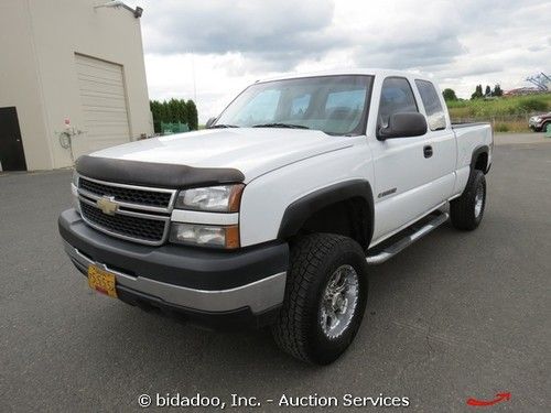 2005 chevrolet 2500hd 6.0l gasoline auto pdl pw ac 4x4 ext cab short bed bidadoo