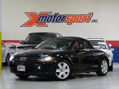 Tt roadster! 225hp! 6 spd! 2 owner carfax certified! awd!