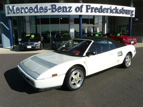 1989 ferrari mondial t cabriolet convertible 2-door 3.4l