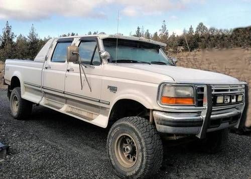 1996 ford f-350 crew cab 4x4 6" lift