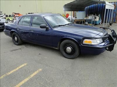 2008 ford crown victoria police interceptor - retired police vehicle