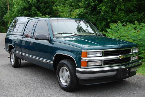 1997 chevrolet silverado 1500 only 74k club cab 5.7l 3rd door new michelin tires