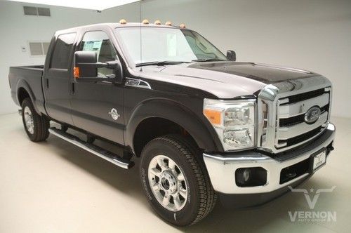 2013 lariat crew 4x4 fx4 navigation sunroof heated leather 20s aluminum diesel