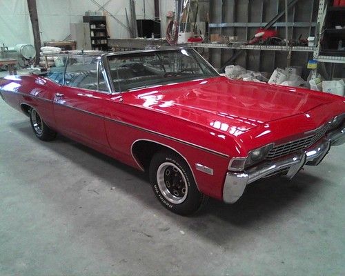 1968 chevy impala convertible