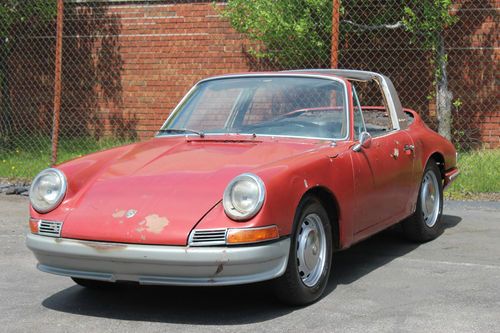 1967 porsche 912 "soft window" targa