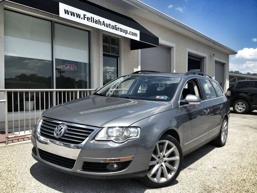 2008 volkswagen passat vr6 wagon 4-door 3.6l 4motion awd leather navi sport 113k