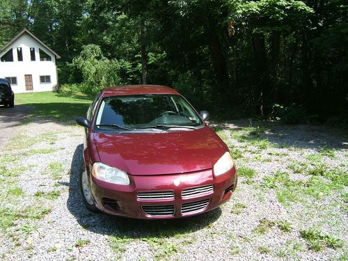 2002 dodge stratus se plus sedan 4-door 2.4l