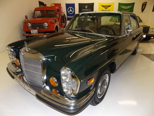 1969 mercedes-benz 300sel 6.3 rare find one original owner california example