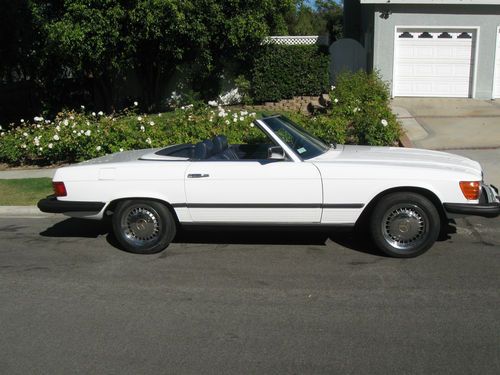 1978 MERCEDES-BENZ 450SL BEAUTIFUL ORIGINAL CA. SPORTS CAR LOW LOW MILES, image 2