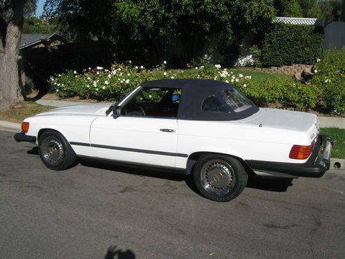 1978 MERCEDES-BENZ 450SL BEAUTIFUL ORIGINAL CA. SPORTS CAR LOW LOW MILES, image 3