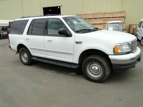 2000 ford expedition xlt 4wd- white