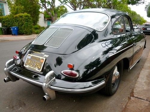 1963 porsche 356 b sunroof coupe - no rust, nice driver!