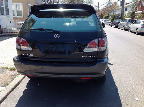 2003 lexus rx 300 black