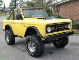 1969 ford bronco roadster sport utility 2-door 5.0l