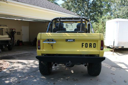 1969 Ford Bronco Roadster Sport Utility 2-Door 5.0L, image 3