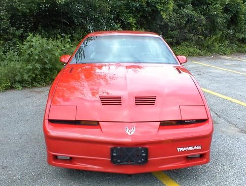 1988 pontiac trans am fresh motor,trans and paint