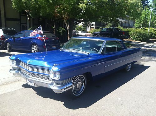 1964 cadillac coupe deville 2-door 429 engine no rust and no reserve auction