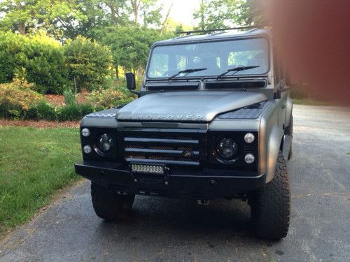 Completely restored land rover defender 110