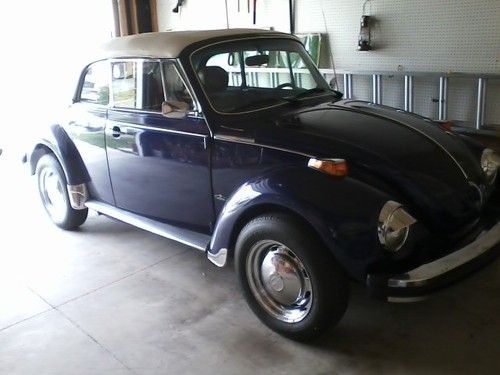 1979 vw super beetle convertible .....excellent condition