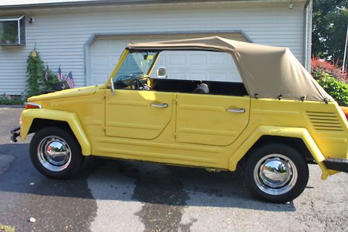 Vw thing 1973 restored