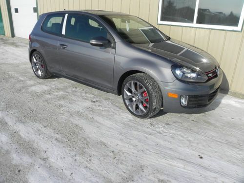 2013 volkswagen golf gti, 15 miles!  flood damage, no reserve