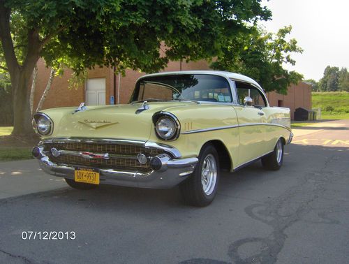 1957 Chevrolet Bel Air 2 Door Hard Top Real V8 Bel Air, US $30,000.00, image 2