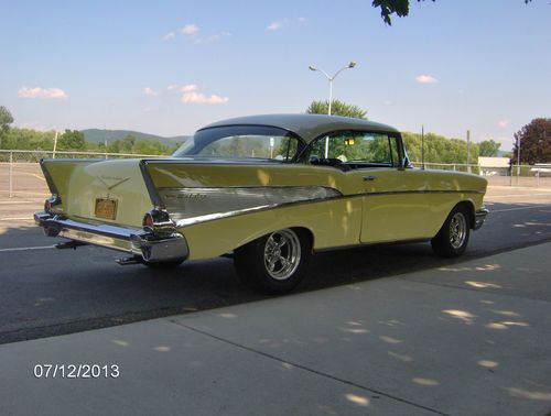 1957 Chevrolet Bel Air 2 Door Hard Top Real V8 Bel Air, US $30,000.00, image 5