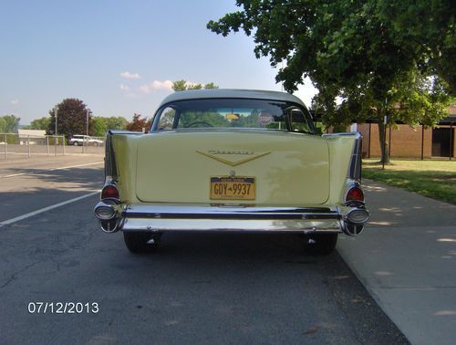 1957 Chevrolet Bel Air 2 Door Hard Top Real V8 Bel Air, US $30,000.00, image 6