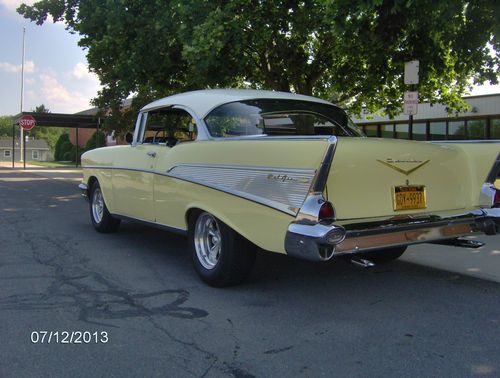 1957 Chevrolet Bel Air 2 Door Hard Top Real V8 Bel Air, US $30,000.00, image 7