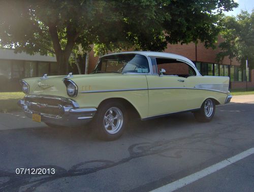 1957 Chevrolet Bel Air 2 Door Hard Top Real V8 Bel Air, US $30,000.00, image 18