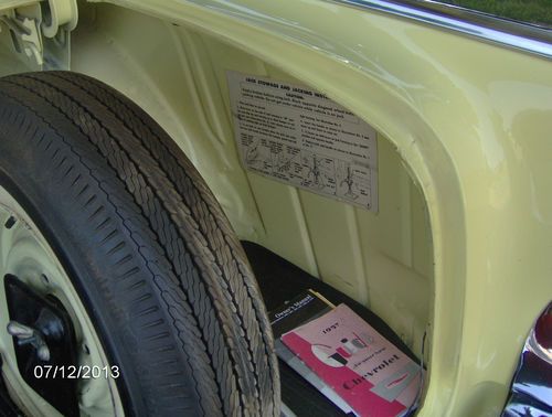 1957 Chevrolet Bel Air 2 Door Hard Top Real V8 Bel Air, US $30,000.00, image 22