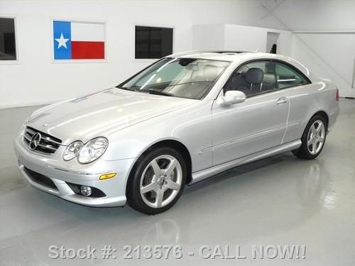 2007 mercedes-benz clk550 sport auto sunroof xenons 68k texas direct auto