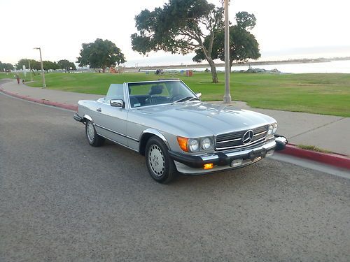 1986 mercedes sl 560