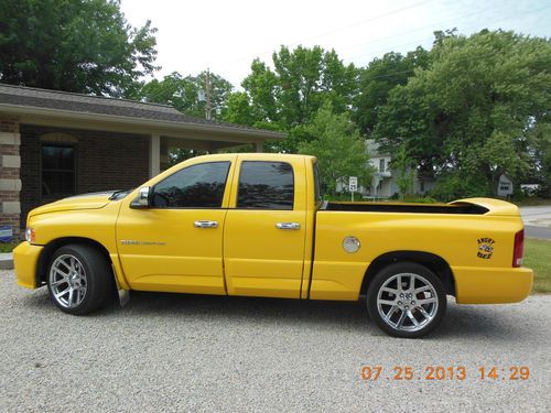 2005 dodge ram 1500 srt10 viper yellow fever supercharged pro street?