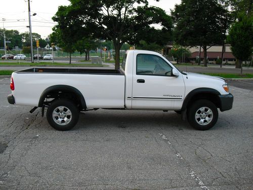 2005 toyota tundra 4.0 v6 6spd manual transmission rwd standard cab work turck