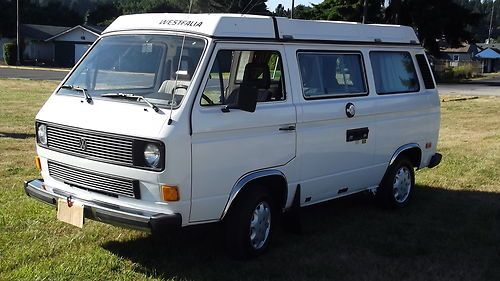 Mint 84 westfalia, new motor, 1 owner, over $20k in reciepts, garaged since new