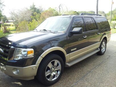 2007 ford expedition el eddie bauer 4-door 5.4l w/ navigation &amp; dvd system