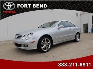 2009 mercedes-benz clk350 coupe 3.5l alloy wheels leather moonroof teleaid