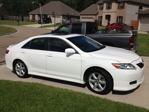 2009 toyota camry se sedan 4-door 2.4l sunroof all power black int. clean cheap!