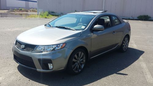 2012 kia forte sx koup salvage bluetooth automatic sunroof loaded