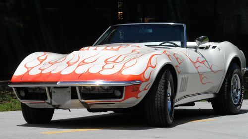 1968 corvette convertible big block 4 speed street rod florida