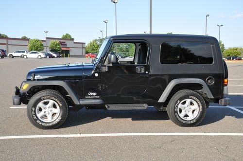 2004 jeep wrangler unlimited long wheel base 4x4 no reserve 4.0l automatic mint