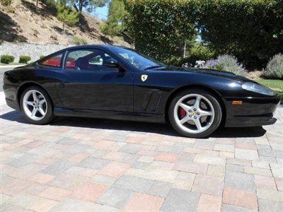 1999 ferrari 550 maranello black excellent inside &amp; out major service completed