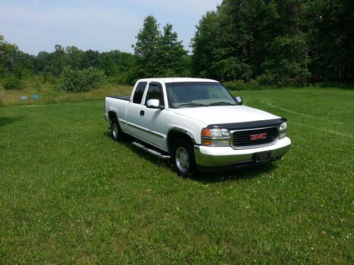 2002 gmc sierra 1500 sle extended cab pickup 4-door 5.3l