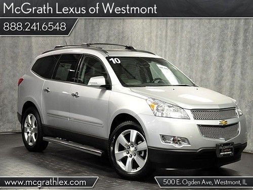 2011 traverse ltz awd navigation  rear dvd leather