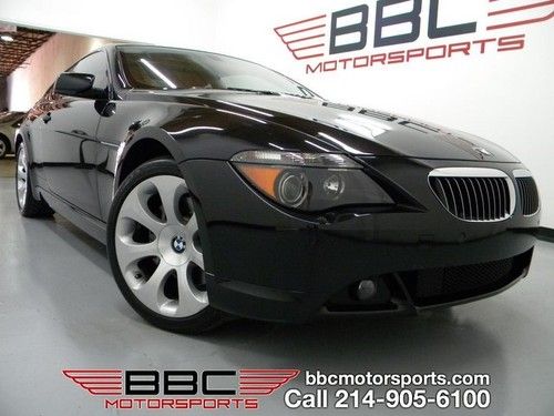 2005 bmw 645i cp sport pkg navigation htd seats pwr seats