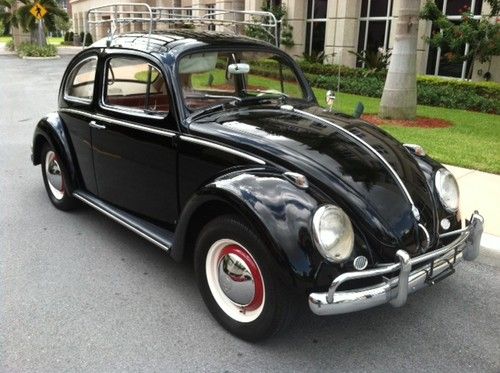Amazing 1961 vw beetle, gorgeous color combination, beautifully restored, lo res